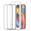 Spigen Glas.tR AlignMaster FC iPhone 13/13 Pro/14 Panssarilasi - 9H - Musta