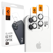 iPhone 16/16 Plus Spigen Glas.tR Ez Fit Optik Pro Kameralinssin Panssarilasi - 9H - Kirkas