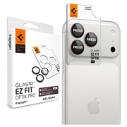 iPhone 18 Pro/18 Pro Max Spigen Glas.tR Ez Fit Optik Pro Kameralinssin Panssarilasi - 2 Kpl. - Burgundi