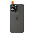 iPhone 16 Pro/16 Pro Max Spigen Glas.tR Ez Fit Optik Pro Kameralinssin Panssarilasi - 9H - Musta / Punainen