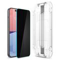 iPhone 15 Plus Spigen Glas.tR Ez Fit Privacy Panssarilasi - 9H - 2 Kpl.