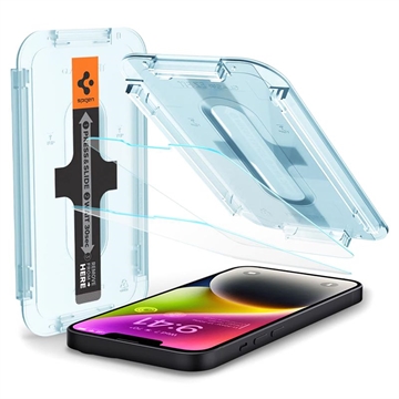 Spigen Glas.tR Ez Fit iPhone 13/13 Pro/14 Panssarilasi - 9H - 2 Kpl.