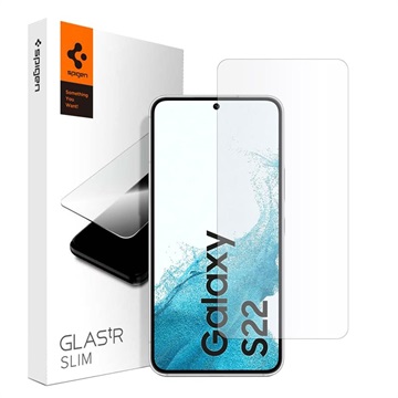 Spigen Glas.tR Slim Samsung Galaxy S22 5G Panssarilasi - 9H