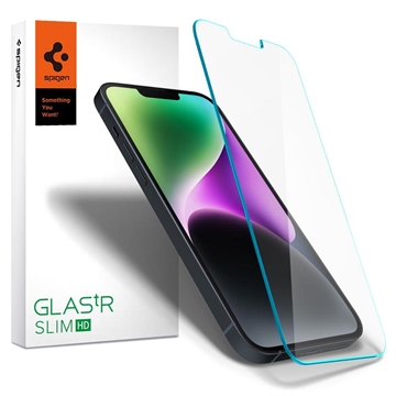 Spigen Glas.tR Slim iPhone 14 Karkaistu Panssarilasi - 9H