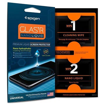 Spigen Glas.tR Yleismallinen Nano Liquid Näytönsuoja