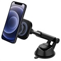Spigen ITS35 Magneettinen iPhone Kojelautapidike - Musta