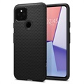Spigen Liquid Air Google Pixel 5 TPU Suojakuori - Musta