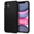 Spigen Liquid Air iPhone 11 TPU Suojakuori - Musta