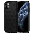 Spigen Liquid Air iPhone 11 Pro Max TPU Suojakuori - Musta