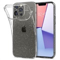 Spigen Liquid Crystal Glitter iPhone 13 Pro Max Suojakuori - Läpinäkyvä