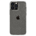 Spigen Liquid Crystal Glitter iPhone 13 Pro Max Suojakuori - Läpinäkyvä