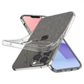 Spigen Liquid Crystal Glitter iPhone 13 Pro Max Suojakuori - Läpinäkyvä