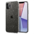 Spigen Liquid Crystal Glitter iPhone 12/12 Pro Kotelo - Läpinäkyvä