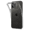 Spigen Liquid Crystal Glitter iPhone 12/12 Pro Kotelo - Läpinäkyvä