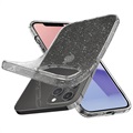 Spigen Liquid Crystal Glitter iPhone 12/12 Pro Kotelo - Läpinäkyvä