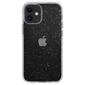 Spigen Liquid Crystal Glitter iPhone 12 Mini Kotelo - Läpinäkyvä