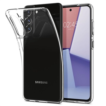Spigen Liquid Crystal Samsung Galaxy S21 FE 5G TPU Suojakuori - Kirkas