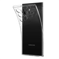 Spigen Liquid Crystal Samsung Galaxy S22 Ultra 5G TPU Suojakuori - Läpinäkyvä