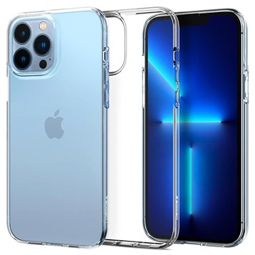 Spigen Liquid Crystal iPhone 13 Pro Max TPU Suojakuori - Kirkas