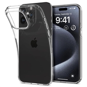 iPhone 15 Pro Max Spigen Liquid Crystal TPU Suojakuori - Kirkas
