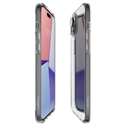 iPhone 15 Plus Spigen Liquid Crystal TPU Suojakuori - Kirkas