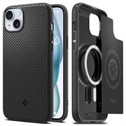 iPhone 15 Plus Spigen Mag Armor Hybridikotelo - Mattamusta