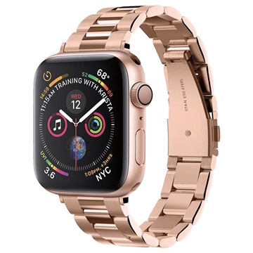 Spigen Modern Fit Apple Watch 9/8/SE (2022)/7/SE/6/5/4/3/2/1 Ranneke - 41mm/40mm/38mm - Ruusukulta