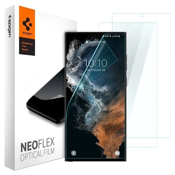 Spigen Neo Flex Samsung Galaxy S22 Ultra 5G Näytönsuoja (Avoin pakkaus - Tyydyttävä) - 2 Kpl.
