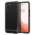 Spigen Neo Hybrid Samsung Galaxy S22 5G Suojakuori - Asemetallin Harmaa