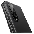 Spigen Optik.tR Samsung Galaxy Z Fold4 Kameralinssin Panssarilasi - 9H - Musta
