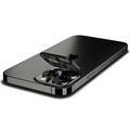 Spigen Optik.tR iPhone 13 Pro/13 Pro Max Kameralinssin Panssarilasi - Musta