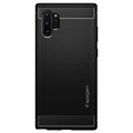 Spigen Rugged Armor Samsung Galaxy Note10+ Suojakuori - Musta