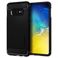 Spigen Rugged Armor Samsung Galaxy S10e Suojakuori - Musta