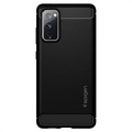 Spigen Rugged Armor Samsung Galaxy S20 FE Suojakuori - Musta