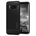 Spigen Rugged Armor Samsung Galaxy S8 Suojakotelo - Matta Musta