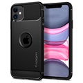 Spigen Rugged Armor iPhone 11 Suojakuori - Musta