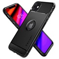 Spigen Rugged Armor iPhone 11 Suojakuori - Musta