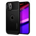 Spigen Rugged Armor iPhone 12/12 Pro Suojakuori - Musta