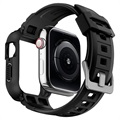 Spigen Rugged Armor Pro Apple Watch 8/SE (2022)/7/SE/6/5/4 TPU Kotelo - 40mm/41mm - Musta