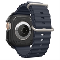 Spigen Rugged Armor Apple Watch Ultra/Ultra 2 TPU Kotelo - 49mm - Musta