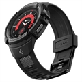 Spigen Rugged Armor Pro Samsung Galaxy Watch5 Pro TPU Suojakuori - 45mm - Musta