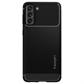 Spigen Rugged Armor Samsung Galaxy S21 5G Suojakuori - Musta