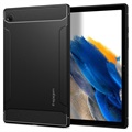 Spigen Rugged Armor Samsung Galaxy Tab A8 10.5 (2021) Kotelo - Musta