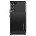 Spigen Rugged Armor Samsung Galaxy S22 5G TPU Suojakuori - Musta