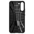 Spigen Rugged Armor Samsung Galaxy S22 5G TPU Suojakuori - Musta