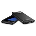 Samsung Galaxy S7 Spigen Rugged Armor Kotelo - Musta