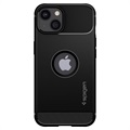 Spigen Rugged Armor iPhone 13 Kotelo - Musta