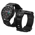 Spigen Rugged Samsung Galaxy Watch4/Watch4 Classic Ranneke - Musta