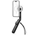 Spigen S571W Selfie Stick / jalusta - MagSafe-yhteensopiva - musta