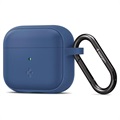 Spigen Silicone Fit AirPods 3 Kotelo - Tummansininen
